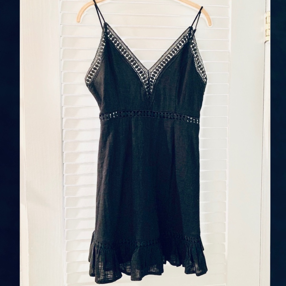NWOT Boutique Black Dress